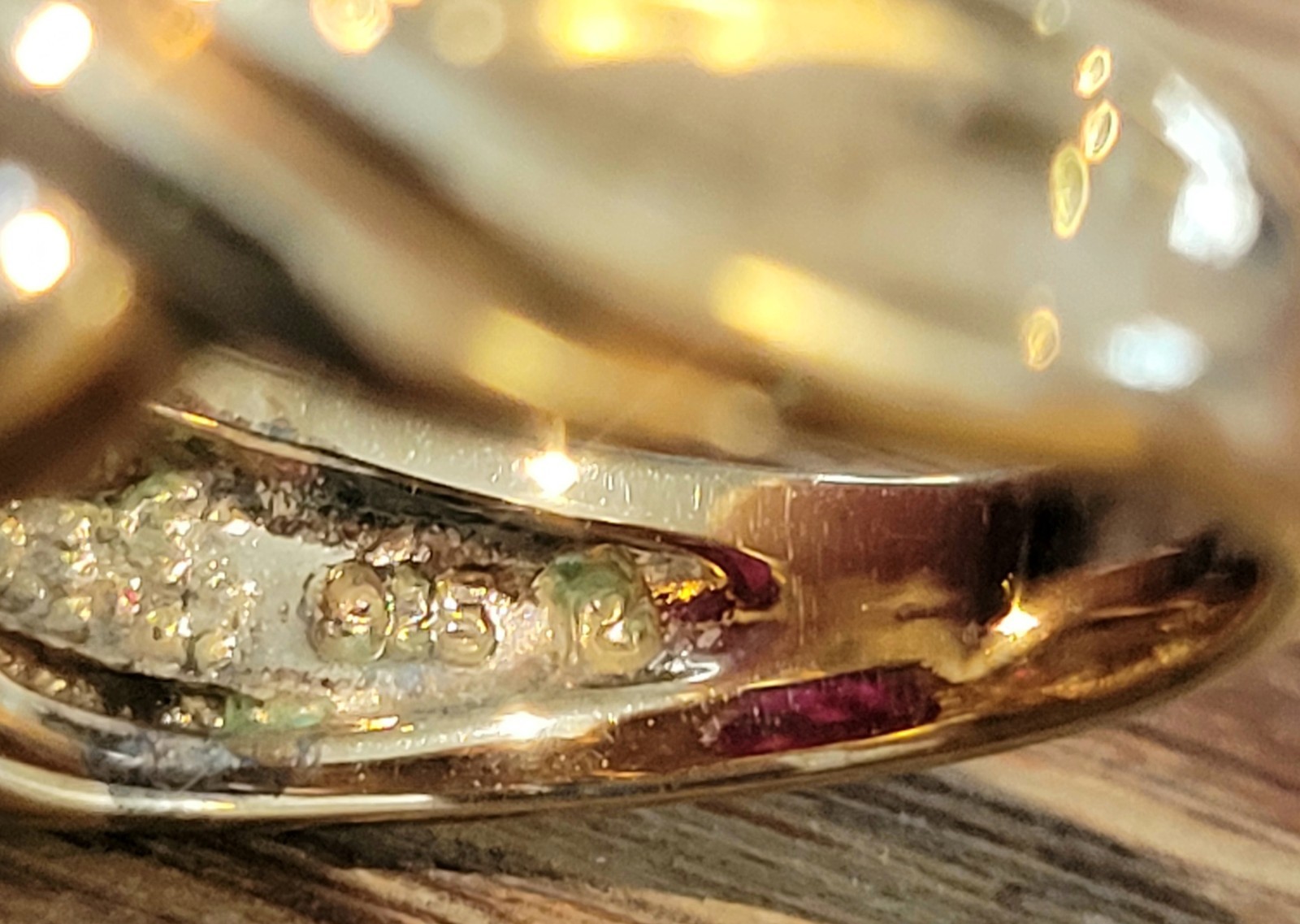 Lab Created Ruby Ring, Gold Over 925 Sterling Sil… - image 7