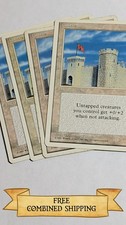 4x Castle MTG Core Set 4th Edition Regular