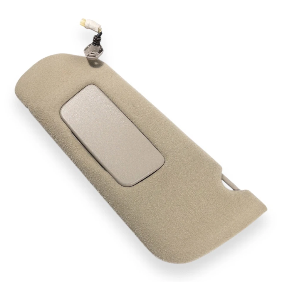 Parasol lado izquierdo Mitsubishi Eclipse 2000-2005 conductor tela bronceada iluminada Foto 2 de 4