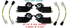Power Window Motor Set of 4 1955-1979 Chevrolet Corvette Impala Bel Air Chevelle