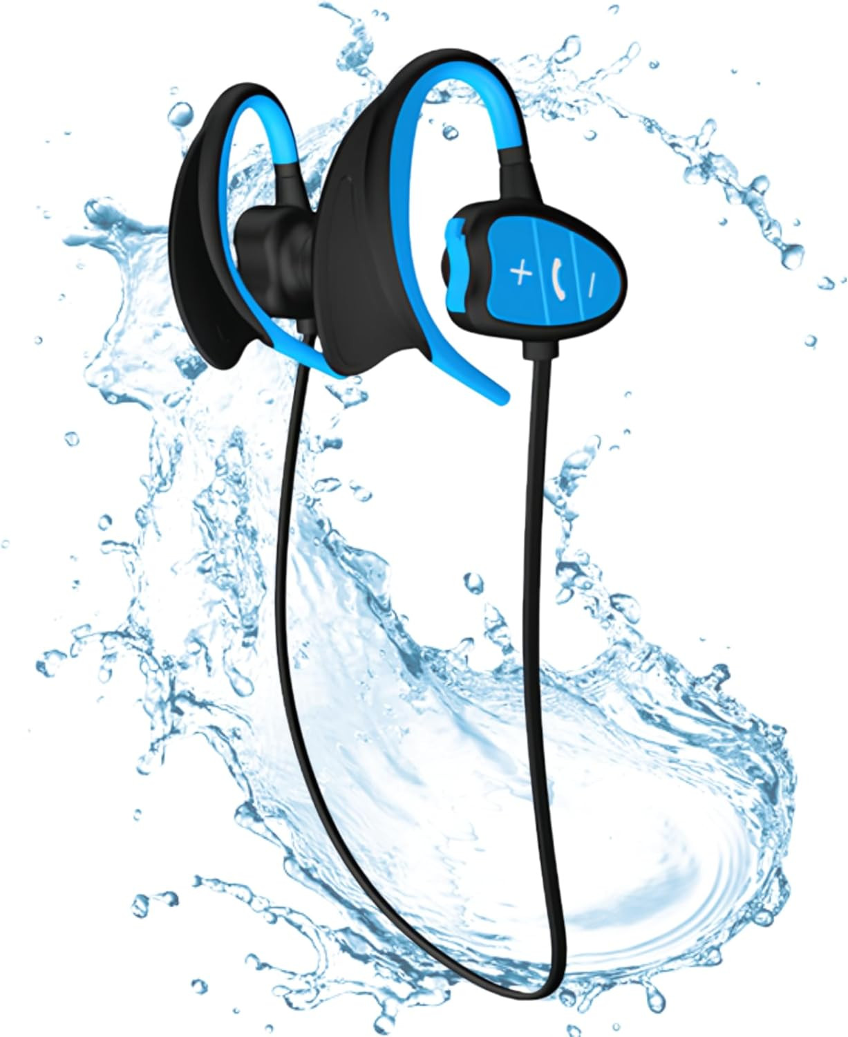 Cuffie Nuoto Bluetooth IPX8: Auricolari Subacquei per Surf e Immersioni