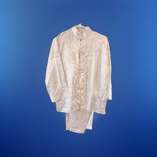 Traditional Chinese Loungewear/Pajama Satin Brocade Women  s Size L NWOT