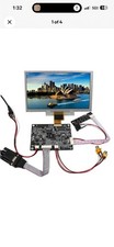 VGA AV Reversing LCD Controller Board 8inch LCD Screen ZJ080NA-08A 1024x600 LCD