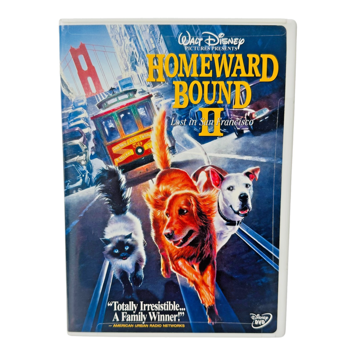 Homeward Bound 2 Lost in San Francisco DVD Disney Family Adventure