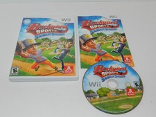 Backyard Sports Sandlot Sluggers Nintendo Wii Game Complete 1 YR Warranty Tested