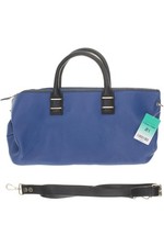 Strenesse Handtasche Damen Umhängetasche Bag Damentasche Leder Blau #e590cf1