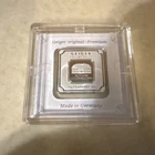 Geiger Edelmetalle 10g Silver Bar 999 Fine Schloss Güldengossa