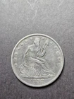 1858-O Seated Liberty Half Dollar - better date - XF Details