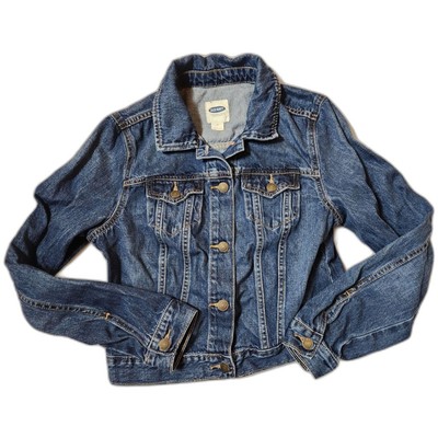 Veste En Jean Old Navy - Taille L - Bleu Délavé - 100% Coton - Très Bon état