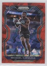 2020 Panini Prizm Rookie Red Ice Prizm Michael Ojemudia #317 0lt3