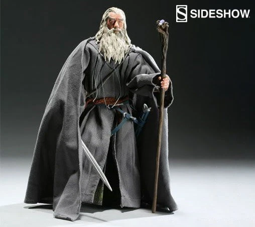 Herr der Ringe Gandalf the Grey 1:6 Figur Sideshow 30,5 cm OVP Neu - Bild 4 von 4