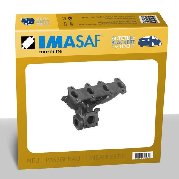 Imasaf Auspuff KrüMmer für Alfa+Fiat 147 Brava/O Doblo Idea Marea Punto Stilo-image