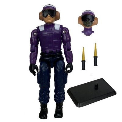 3.75 Inch o-ring Action Figure Navy Flight Deck Crew (purple)