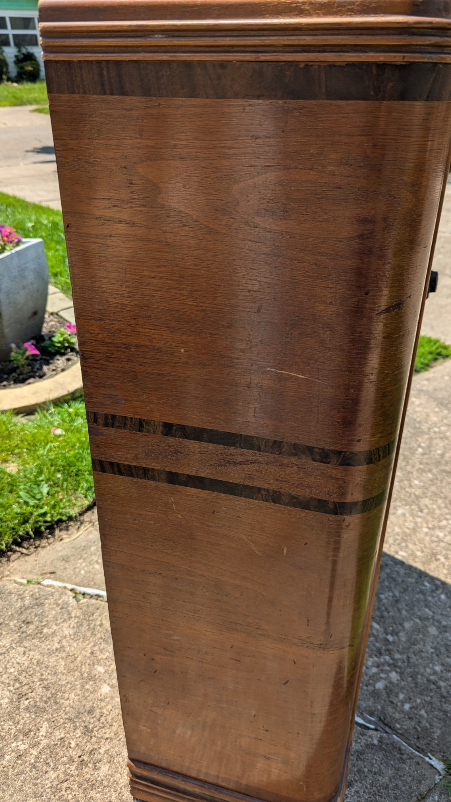 Vintage 1942 Zenith 10-S-669 Console Tube radio Works Rare!!