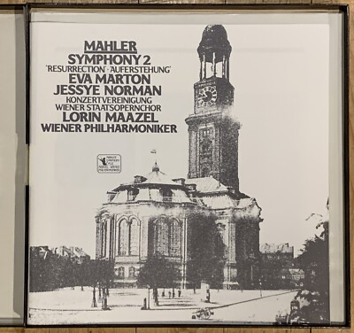 Mahler Symphony No.2 LORIN MAAZEL Original CBS Masterworks 2 LP