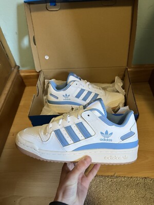 Adidas Forum Low CL Cloud White Team Light Blue