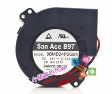 SANYO 9BMB24P2G04 DC24V 0.83A 4-Wire DC Blower Turbo Cooling Fan