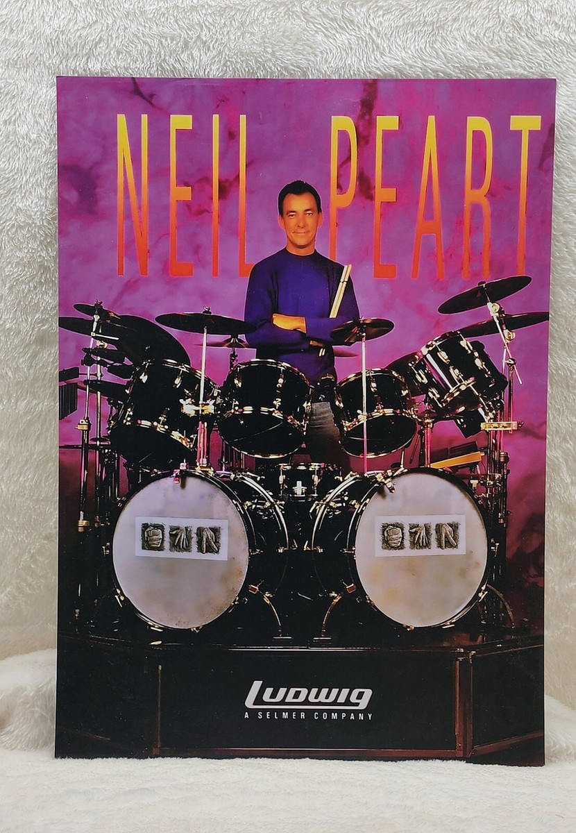 Rush Neil Peart Ludwig Promo Poster | eBay