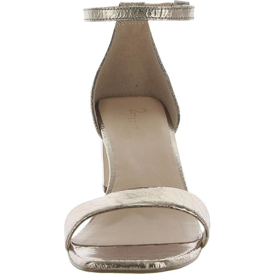 Naturalizer Womens Iriss Metallic Leather Heels Shoes 10 Medium (B,M) BHFO 8331 eBay