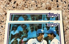 1983 Topps - #600 George Brett Error Variation Oddball Color