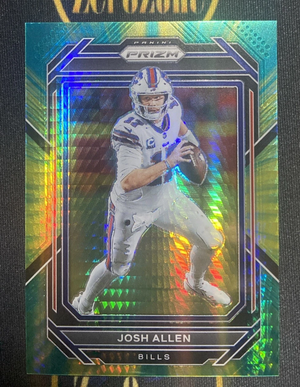 2022 Panini Prizm #29 Josh Allen Hyper Prizm /175