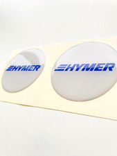 HYMER wohnmobil Aufkleber , HYMER wohnwagen aufkleber, 56mm, 3D Gel x2