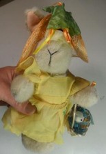 MUFFY HOPPY VANDERHARE EASTER FANTASY IN OUTFIT 1990 WITH TAG UNUSED RETIRED
