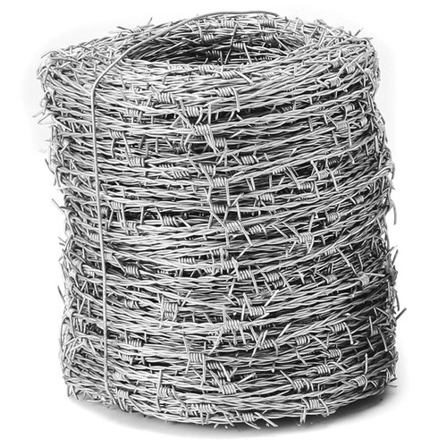 200m Roll of Barbed Wire High Tensile Galvanised Field Paddock Security Fencing eBay