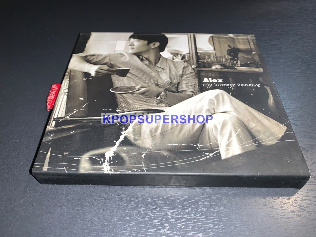 Alex Chu 1st Album My Vintage Romance CD Photobook Sleeve
