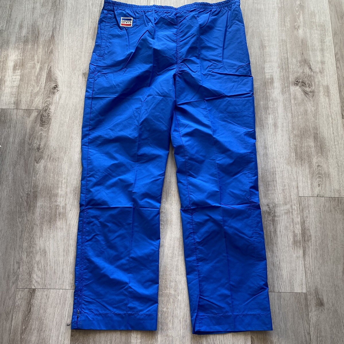 Vintage 1984 Levis USA Olympic Games Retro Nylon Blue Track