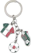 Portachiavi calcio pallone scarpa maglia italia regalo auto casa moto e camper