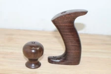 Custom Made Walnut Tote & Knob For Lie Nielsen No 62 Hand Plane