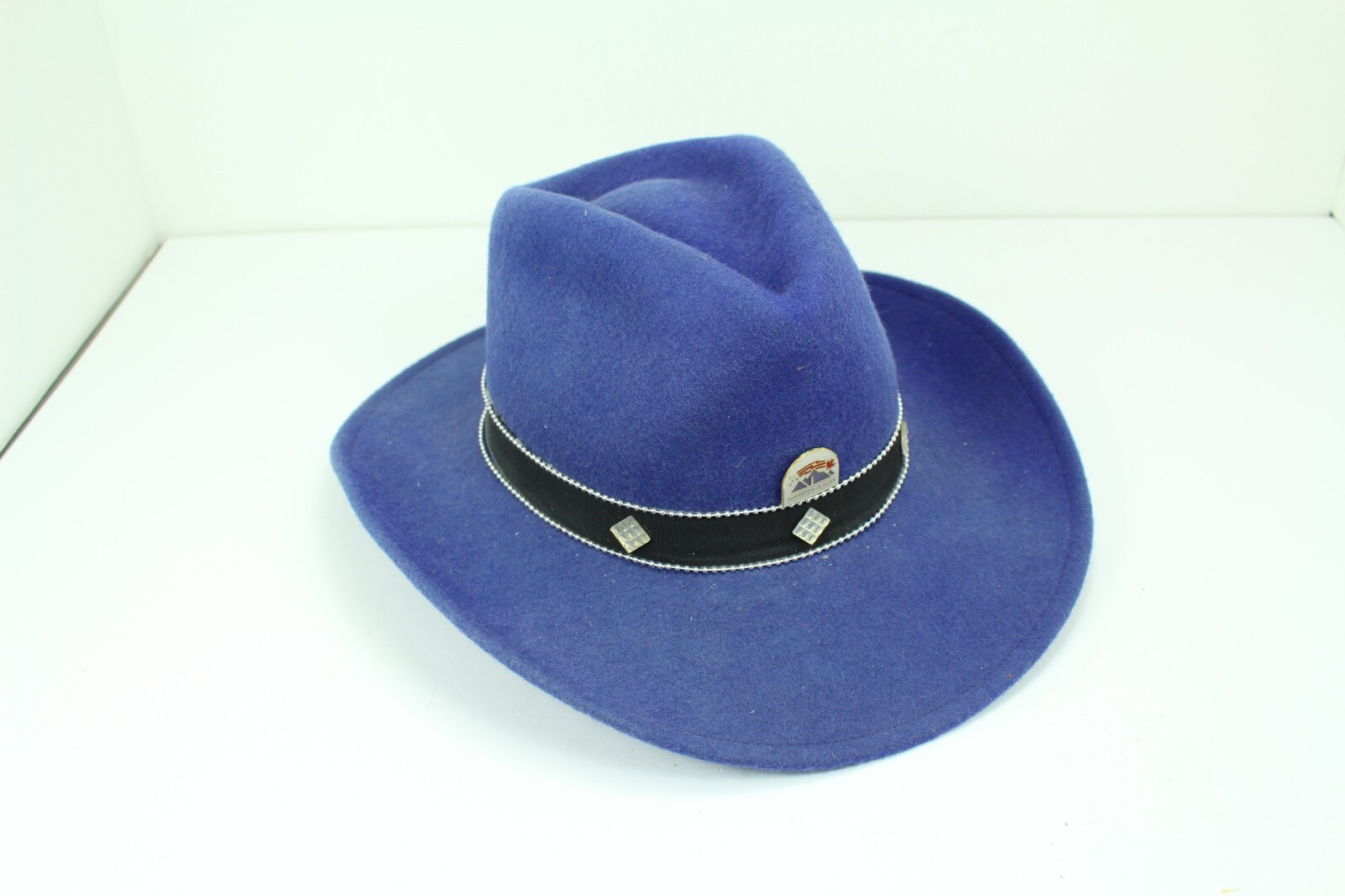 Vintage Felt Cowboy Hat Purple Sonni Brand Women's 10… Gem