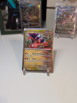 Pokmon TCG - Koraidon 119/162 Gamestop Exclusive Promo-Temporal Forces  Unsealed | eBay