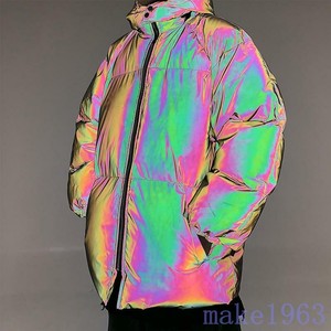 reflective bubble coat