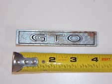 Vtg 1971 72 Pontiac Gto Door Panel Car Vehicle Badge Emblem 9823343 Vtg 1971 72 Pontiac Gto Door Panel Car Vehicle Badge Emblem 9823343