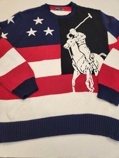 Polo Ralph Lauren Knitted Polo Horse Sweater XL