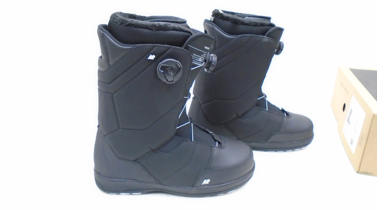 K2 MAYSIS SNOWBOARD BOOTS (2024) MENS SIZE 13 BLACK 886745980018