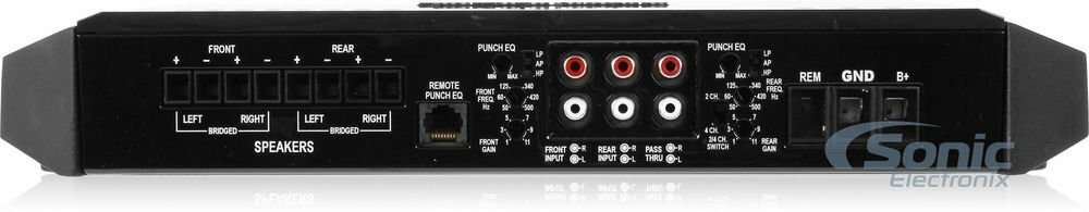 Rockford Fosgate T1000-4ad 1000 Watt Car Amplifier for sale online