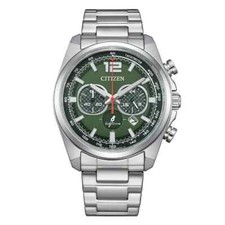 Citizen Eco-Drive Racing Crono Verde  CA4640-50X Nuovo garanzia 5 anni Sconto 25