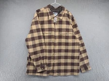 VTG Y2K Scandia Woods Plaid Flannel Long Sleeve Shirt Men's Size XL Outdoors NEW