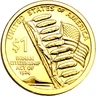 2024 Native American Dollar 24K Gold Plated