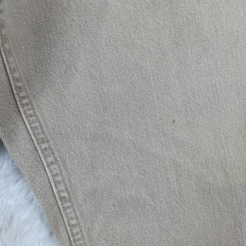L.L. Bean Double L Mens Jeans Classic Fit Straight Leg Denim Sand Tan Wash 44x29 - Picture 7 of 10