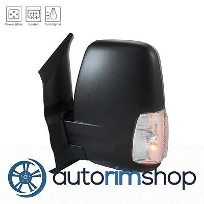FO1320653 Left Power Mirror w Turn Signal for 20 Ford Transit T 