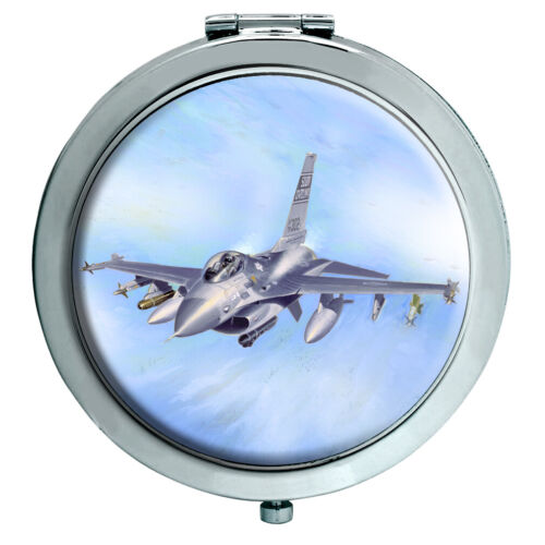 F-16 Fighting Falcon Compact Mirror - Photo 1/5
