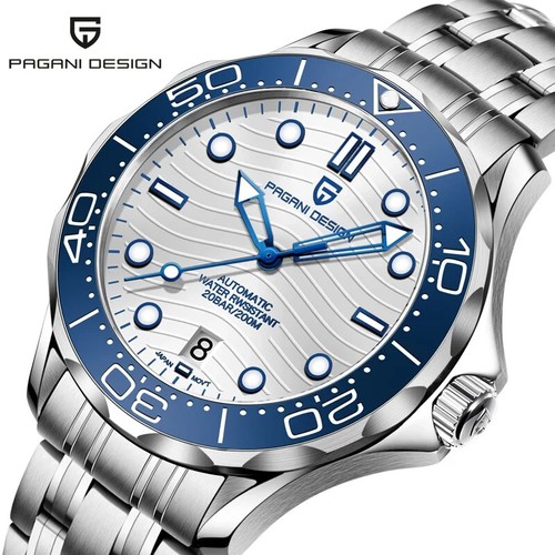 2024 Pagani Design 1685 Men's Automatic Watch Japan NH35A - 20Bar Wristwatch - Picture 2 of 4