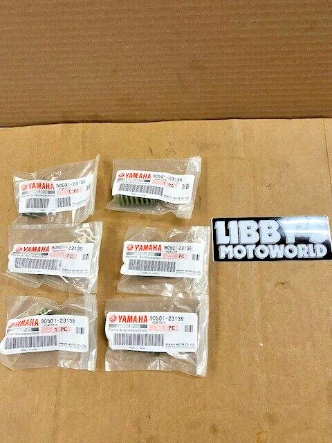 6PCS YAMAHA OEM BANSHEE CLUTCH SPRING KIT - YFZ350 1987-2006 - 90501-23138