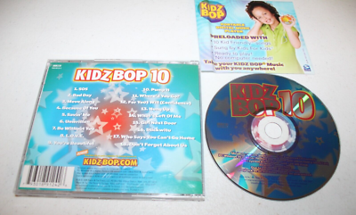 Kidz Bop 10 (CD 2006, Razor & Tie) SOS, Bad Day, Move Along