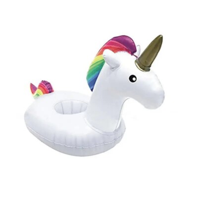 10pc Unicorn Floating Drink Holder for Pool