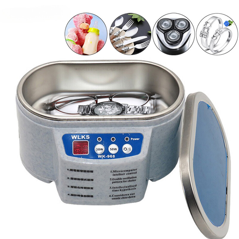 30W 50W Digital Ultrasonic Cleaner for Jewelry Glasses Watches Parts